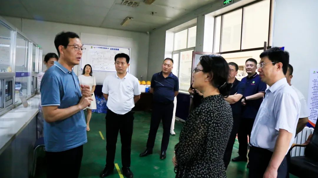 石家庄市供销社到西海岸新区供销社开展专题调研